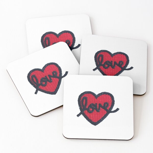 Item preview, Heart Love Sticker designed and sold by designolo.