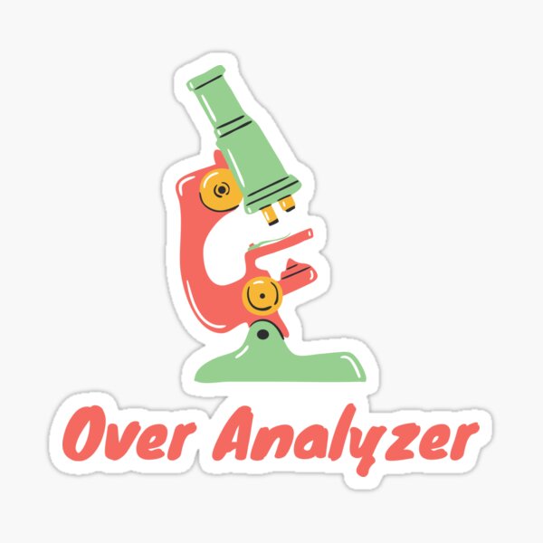 Item preview, OVER ANALYZER!! FUNNY MICROSCOPE   Medical Laboratory Scientist designed and sold by Hippiesole.