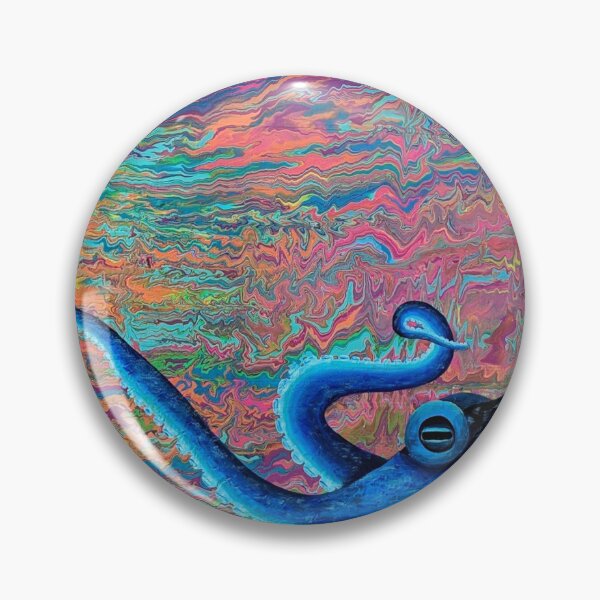 Artikelvorschau, Psychadelic Kopffüßer entworfen und verkauft von Krista Kok.