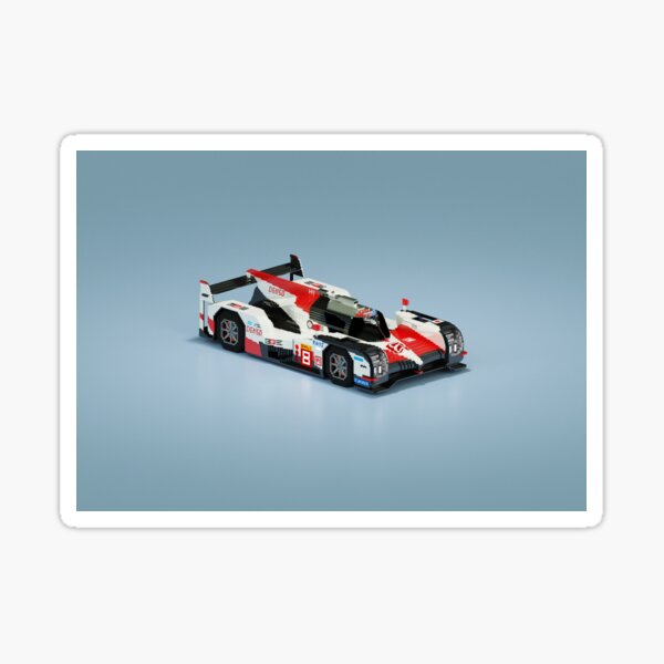 Oeuvre de Toyota TS050 Voxel Sticker
