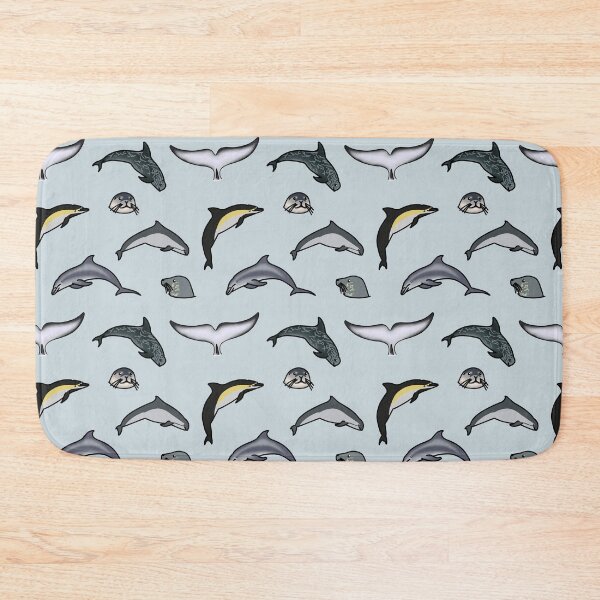 Item preview, Marine mammals pattern designed and sold by rainbowcho.