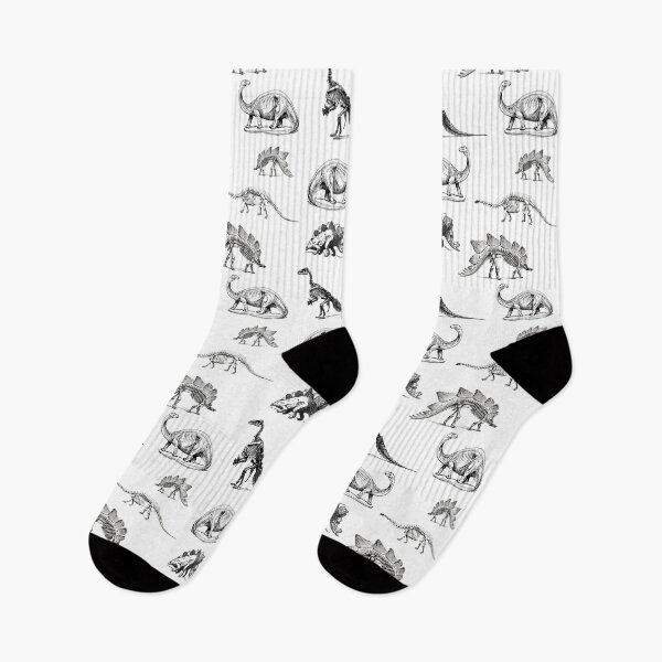 Item preview, Vintage Museum Dinosaurs | Black and White designed and sold by Kristi Duggins.