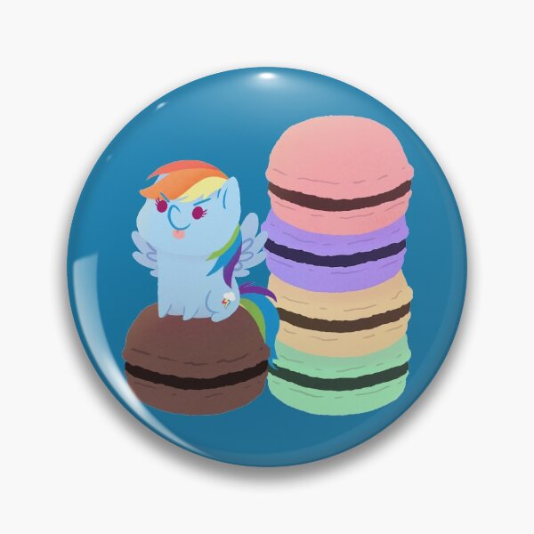 Item preview, Rainbow Dash's Macarons designed and sold by anzicorn.