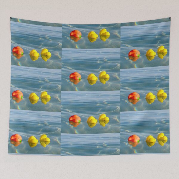 Item preview, Rubber ducks three swimming in the Caribbean, Dare to be different designed and sold by Latch Farm  Studios.