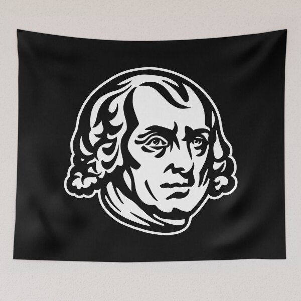 Item preview, James Madison Portrait designed and sold by HalpinDesign.