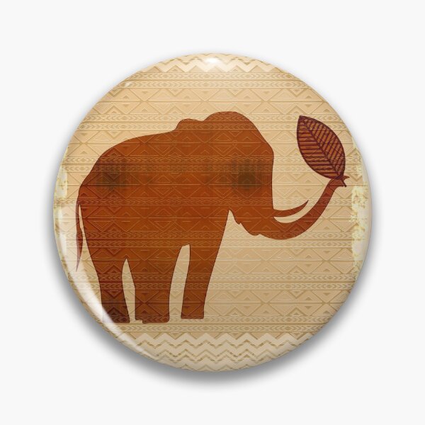 Item preview, Elephant Tribal Art Design designed and sold by BluedarkArt.