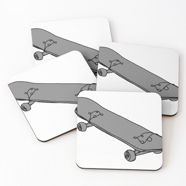 Item preview, Skateboard Linedrawing designed and sold by Pickle-Lily.