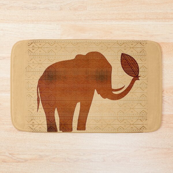 Item preview, Elephant Tribal Art Design designed and sold by BluedarkArt.