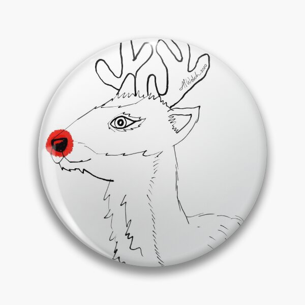 Item preview, Just a Red Nosed Reindeer designed and sold by rootbeers1992.