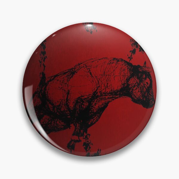 Item preview, RED SHREDDED  BULL  designed and sold by johnnyssandart.