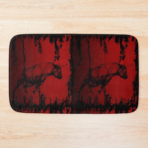 Item preview, RED SHREDDED  BULL  designed and sold by johnnyssandart.