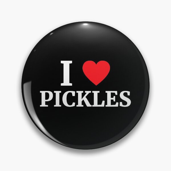 Item preview, I Love Pickles Heart  designed and sold by Vanover Designs.