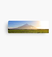 Good Morning Taranaki Canvas Print