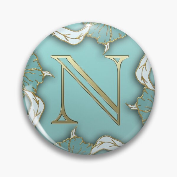 Item preview, Letter N Monogram Initial Alphabet designed and sold by BalloonPrints.