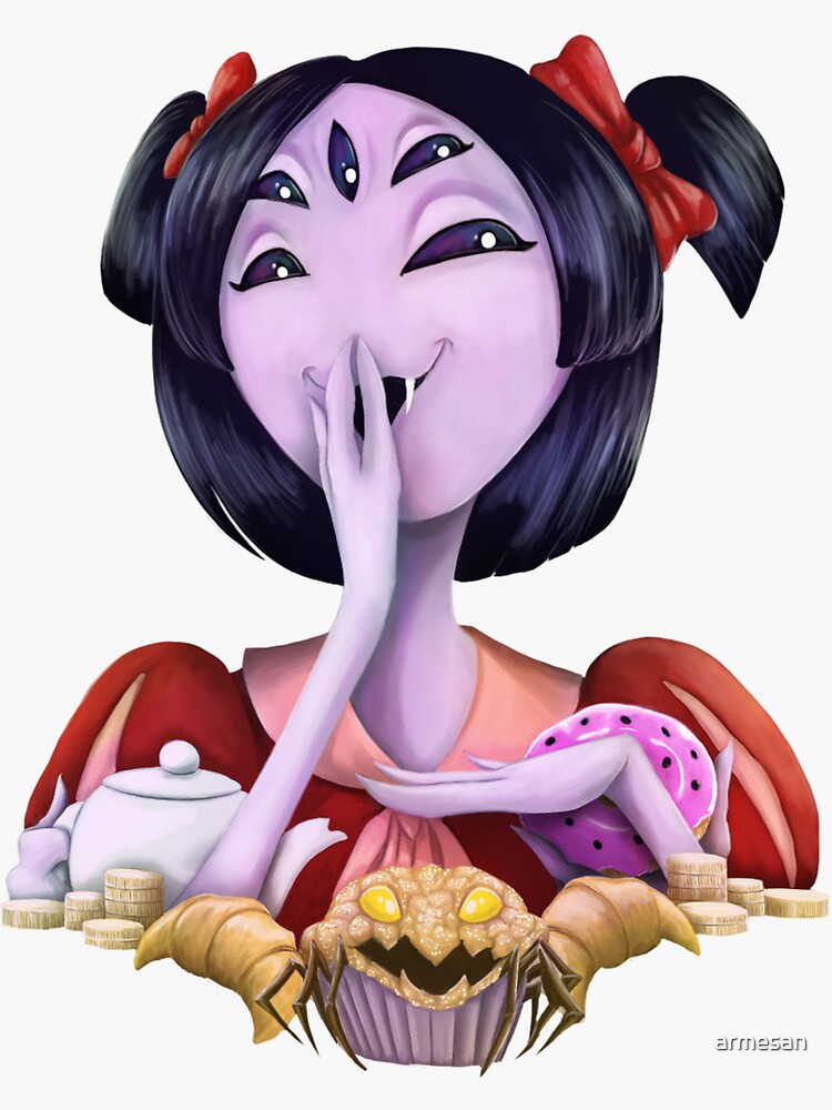 Thumbnail 3 of 3, Sticker, Muffet designed and sold by armesan.