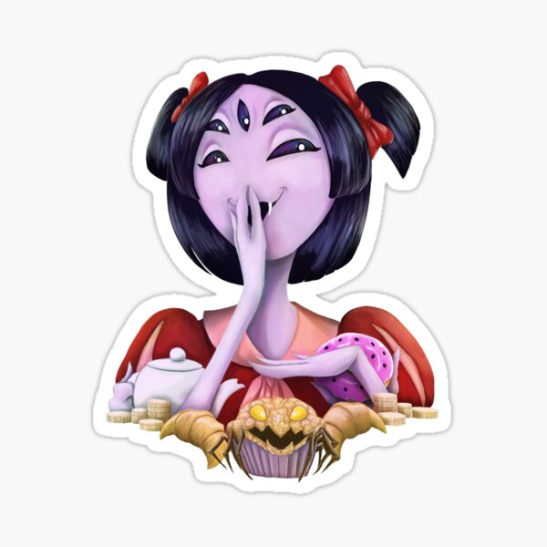 Muffet Sticker