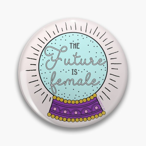 Item preview, The Future Is Female - The Peach Fuzz designed and sold by Elizabeth Hudy.
