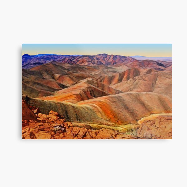 Arkaroola Landscape Metal Print