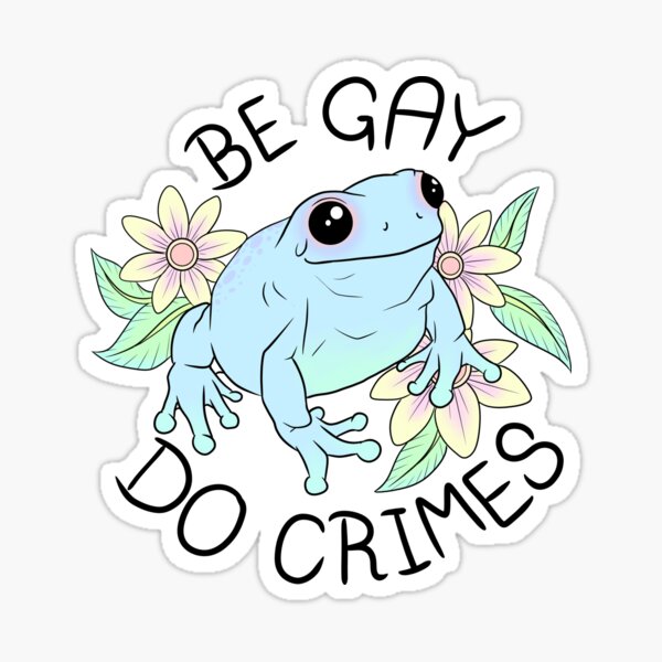 Small Frogs Sticker for Sale by PipAndBlob