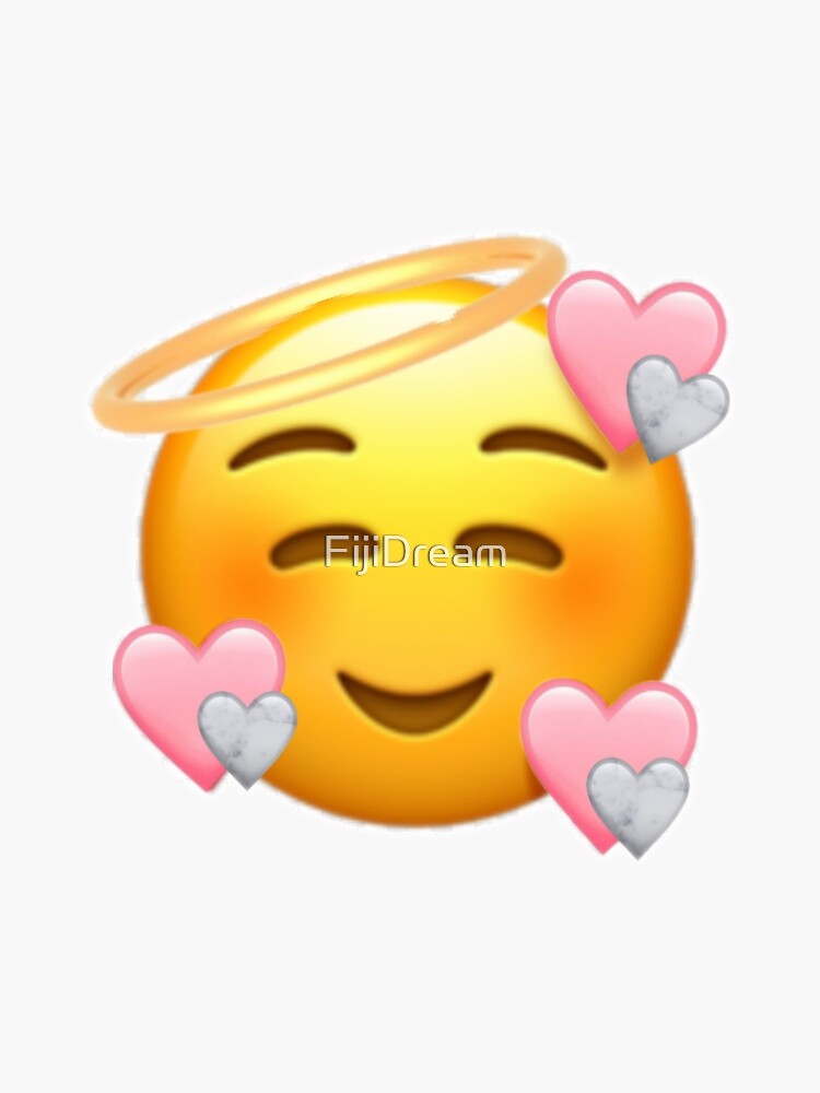 Cute Aesthetic Heart Angel Emoji\