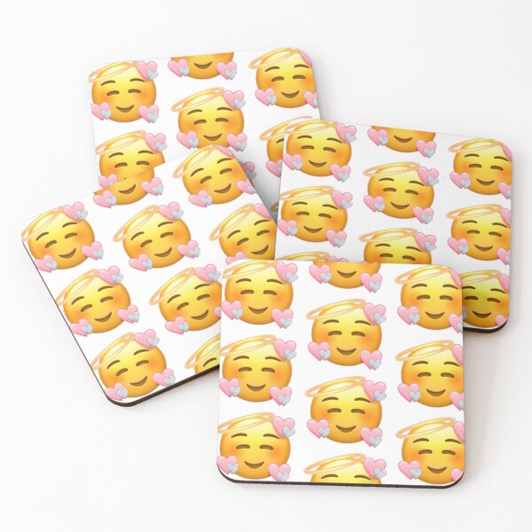 Item preview, Cute Aesthetic Heart Angel Emoji designed and sold by FijiDream.