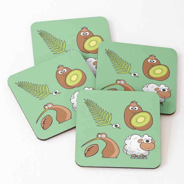 Item preview, New Zealand Cartoon Figures designed and sold by Studio Pico.