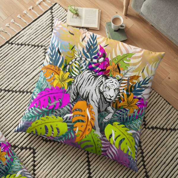 Tiger Floor Pillow