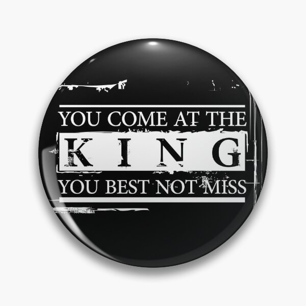 Item preview, "You Come at the King, You Best Not Miss" - The Wire (Light) designed and sold by WitchDesign.