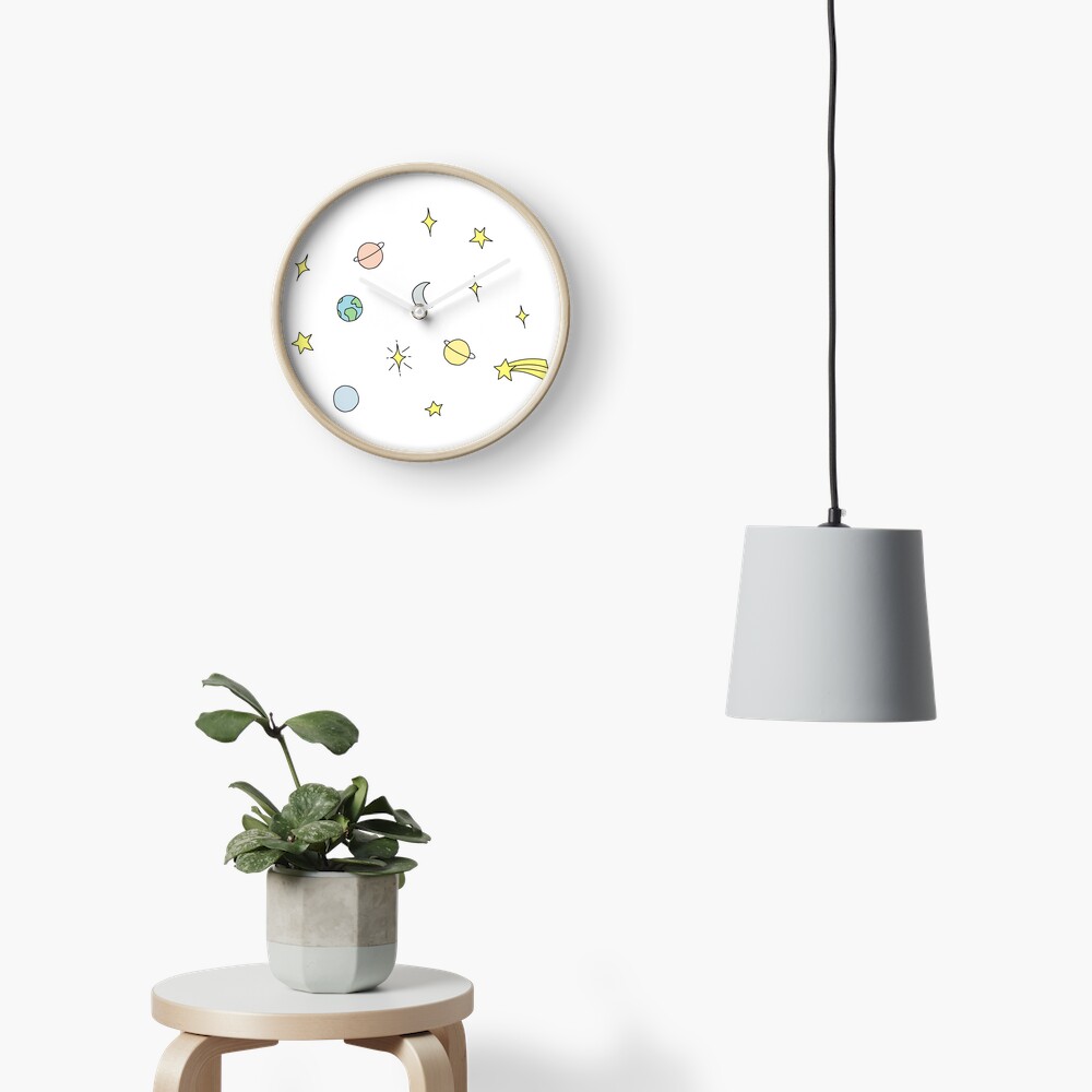 Item preview, Clock designed and sold by MaPetiteFleur.