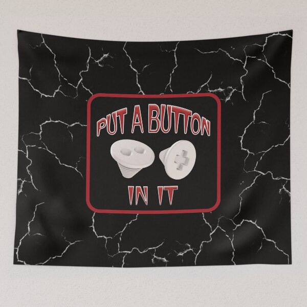 Item preview, Put A Button In It - Embalming Joke  designed and sold by NoBonesLife.