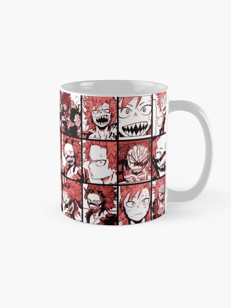 Alternate view of BNHA Kirishima collage - color version Coffee Mug