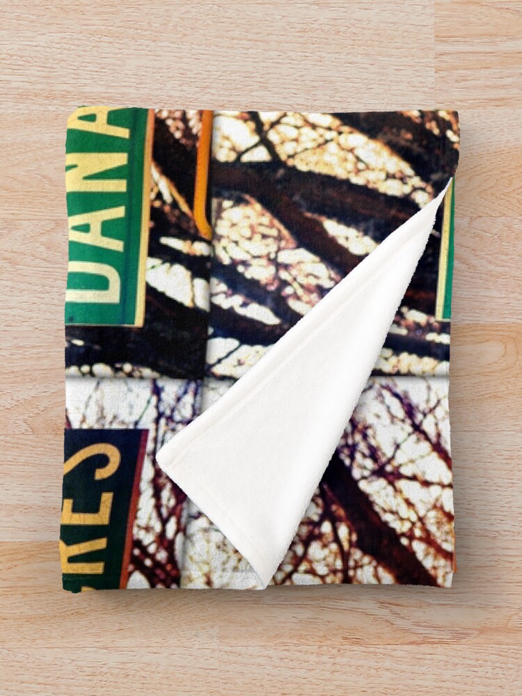Alternate view of Dana, A gift for Dana, Dana street sign, Birthday gift for Dana Throw Blanket