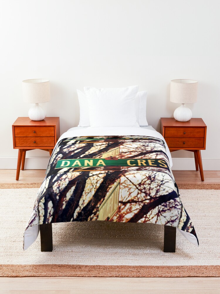 Alternate view of Dana, A gift for Dana, Dana street sign, Birthday gift for Dana Comforter