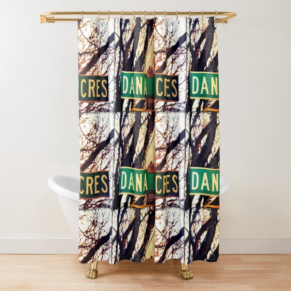 Dana, A gift for Dana, Dana street sign, Birthday gift for Dana Shower Curtain