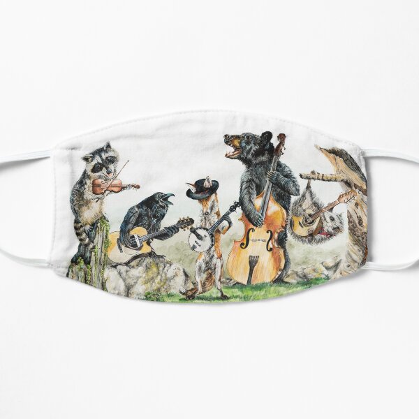 Bluegrass Gang - wild animal music Mask