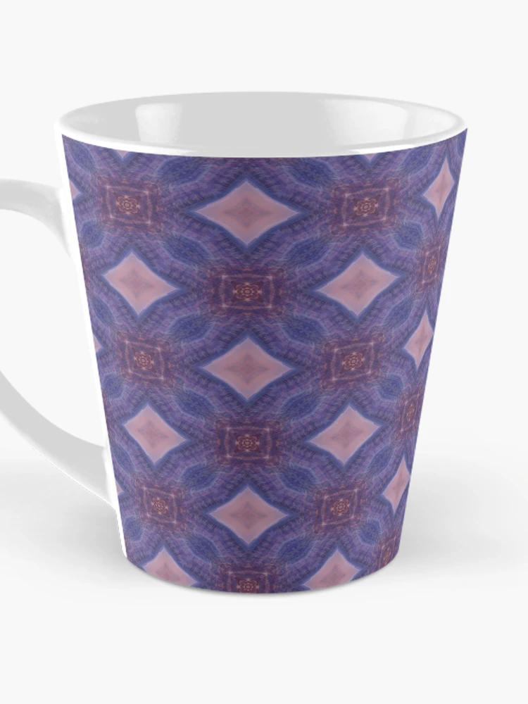 Thumbnail 3 of 4, Coffee Mug, Multicolor squares abstract pattern by Code03 designed and sold by Code03.