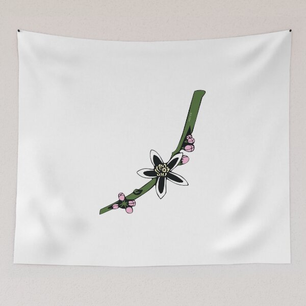 Item preview, Lemon Flower tribal art-black designed and sold by Texicola.
