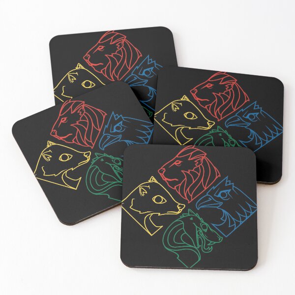 Minimal Magic Coasters (Set of 4)