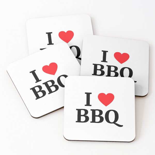 Item preview, I Love BBQ Heart  designed and sold by Vanover Designs.
