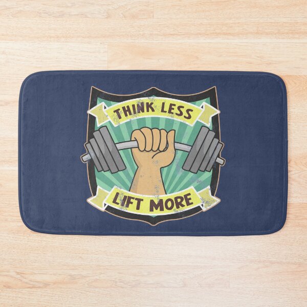 Item preview, Think Less, Lift More designed and sold by DA Art Shop.