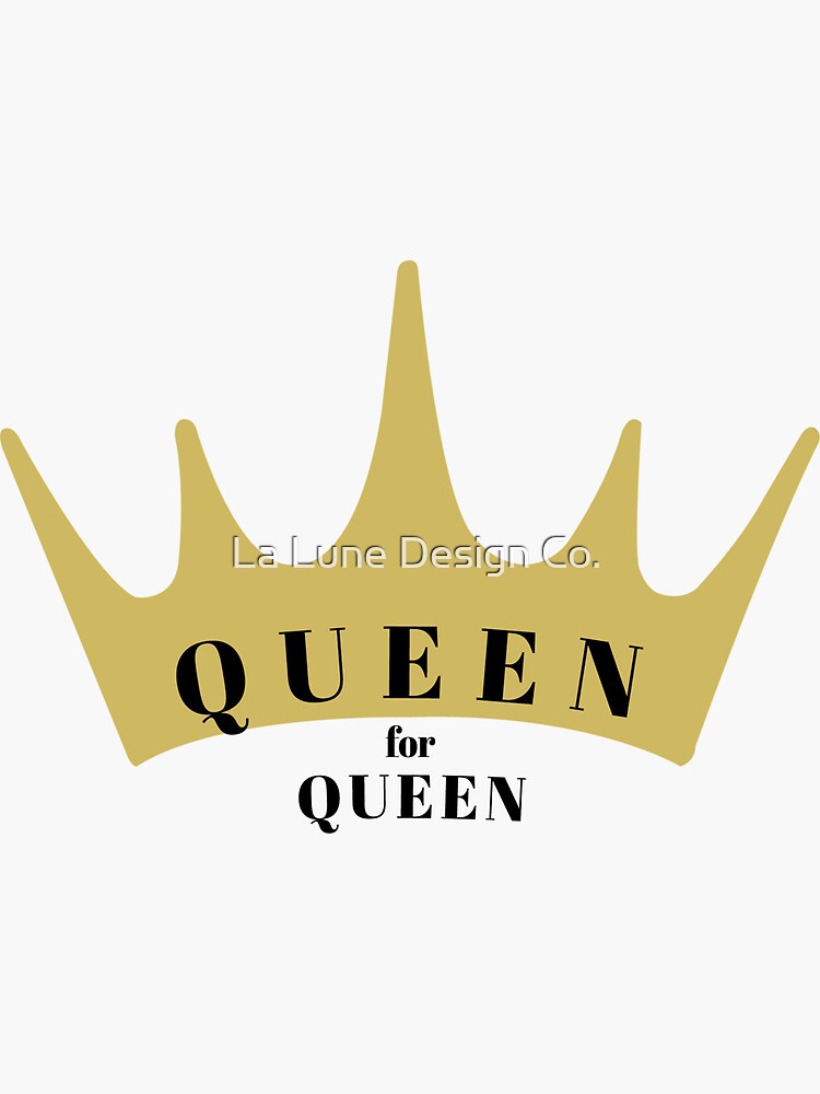 "Queen for Queen (Motionless in White)" Sticker by elissal12 Redbubble