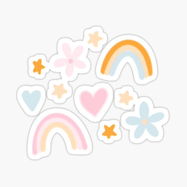 Summer Doodles Sticker