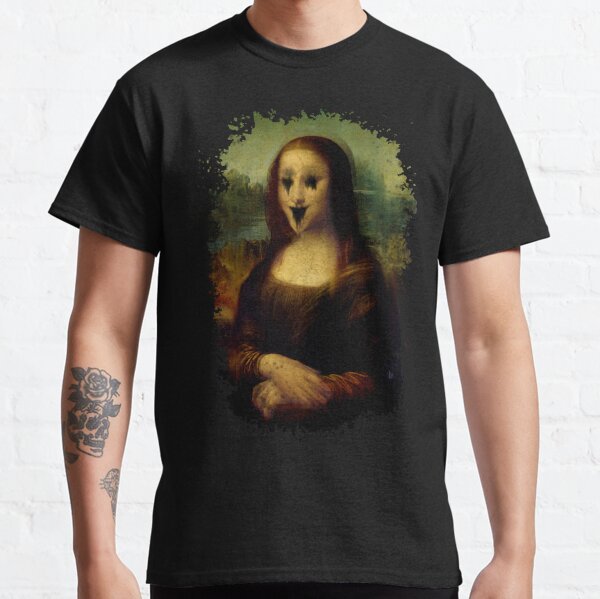 masked mona lisa shirt