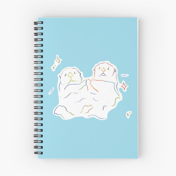 Item preview, doodly otters designed and sold by zheshi afandi.
