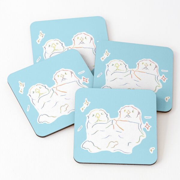 Item preview, doodly otters designed and sold by zheshi afandi.