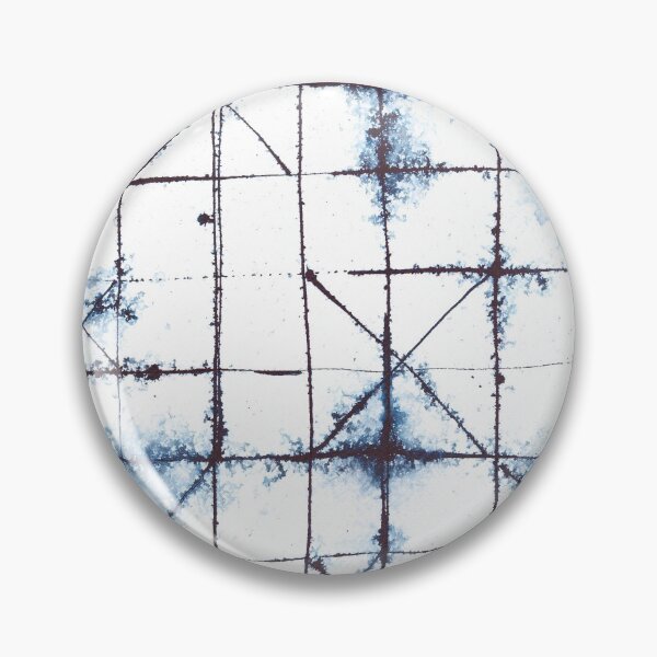 Item preview, Indigo faux shibori print designed and sold by kittyvdheuvel.
