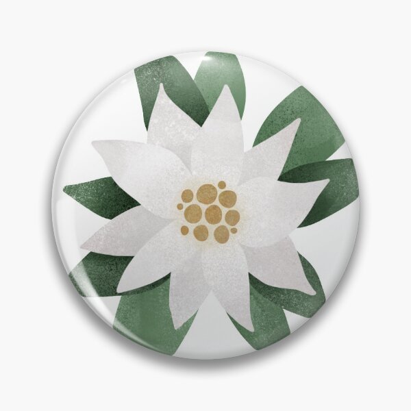 Item preview, Edelweiss mountain flower Alps designed and sold by pinapurri.