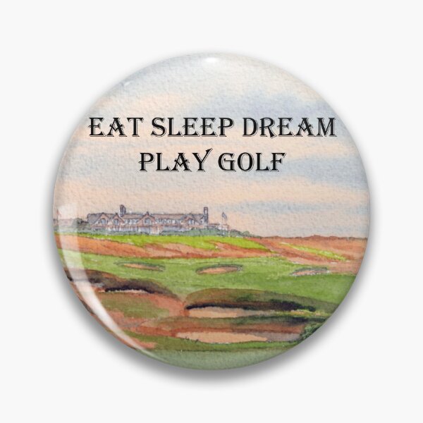 Item preview, Shinnecock Hills Golf Course with Eat Sleep Dream Play Golf designed and sold by William Holkham.