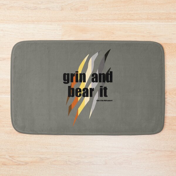 Item preview, GRIN AND BEAR IT BEAR  designed and sold by takeitlikeaMAN.