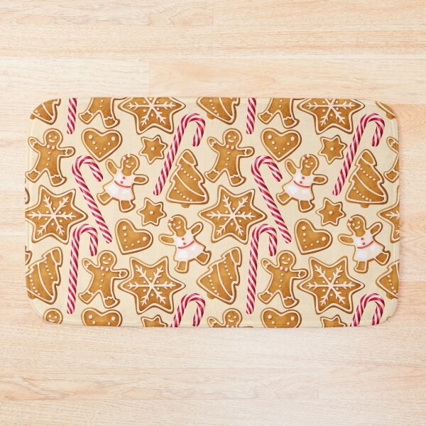 Item preview, Christmas Gingerbread Cookies & Candy Canes designed and sold by newburyboutique.